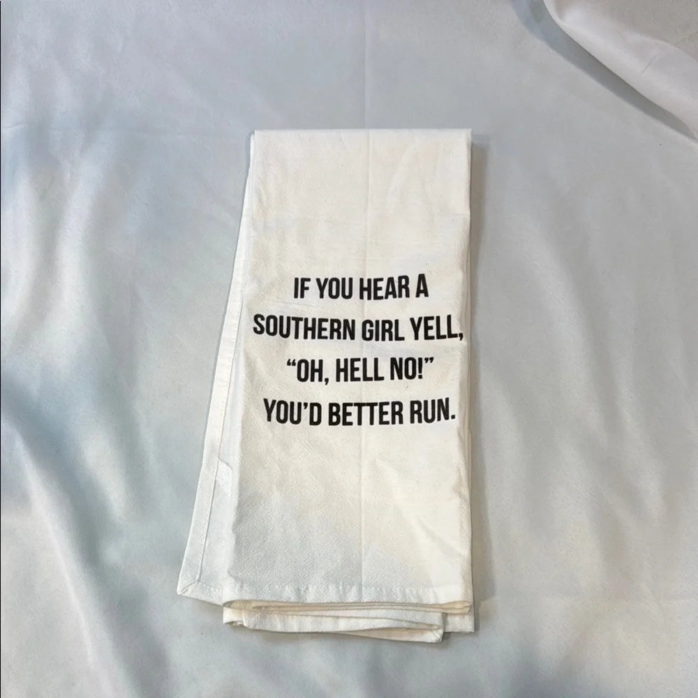 Wildwood Landing Flour Sack Kitchen Tea Towel 100% Cotton 29